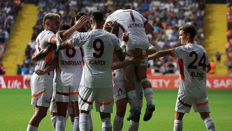 (ÖZET) CİMBOM GOL OLDU YAĞDI! Adana Demirspor – Galatasaray maç sonucu: 1-5