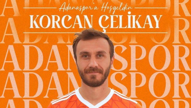 Adanaspor, Korcan Çelikay’ı renklerine bağladı