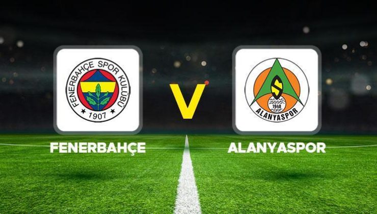 Fenerbahçe Alanyaspor maçı ne zaman, hangi kanalda, saat kaçta? İlk 11’ler belli oldu