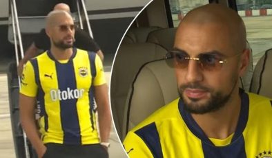 Fenerbahçe, Sofyan Amrabat’ı resmen açıkladı! İstanbul’a geldi