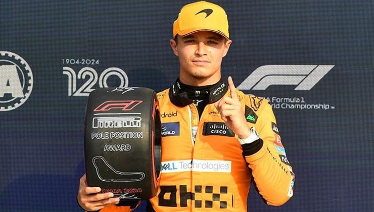 Formula 1'de İtalya Grand Prix'sinde ilk sıra Lando Norris'in!