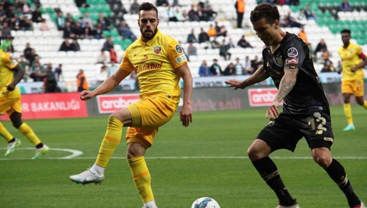 Konyaspor ile Kayserispor 33. kez karşı karşıya