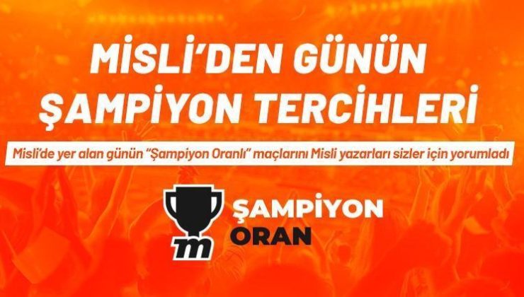 Misli’den Günün Şampiyon İddaa Tercihleri (30 Ağustos 2024)