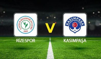 Rizespor – Kasımpaşa maçı ne zaman, saat kaçta ve hangi kanalda? Süper Lig Çaykur Rizespor Kasımpaşa canlı izle!