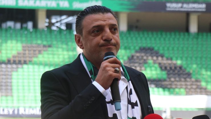 Sakaryaspor’da Başkan Gökhan İn istifa etti