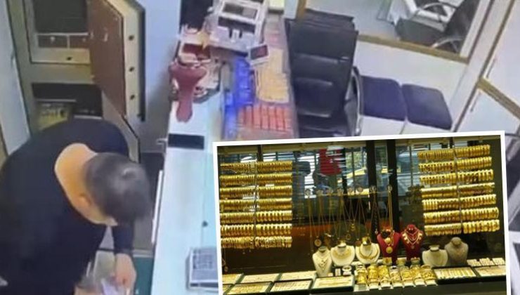 16 yıllık elemandan kuyumcuya büyük şok! 10 kilo altına denk gelen vurgun