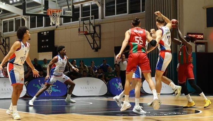 17. TÜBAD Mehmet Baturalp Turnuvası: Karşıyaka, Anadolu Efes’i 83-78 yendi