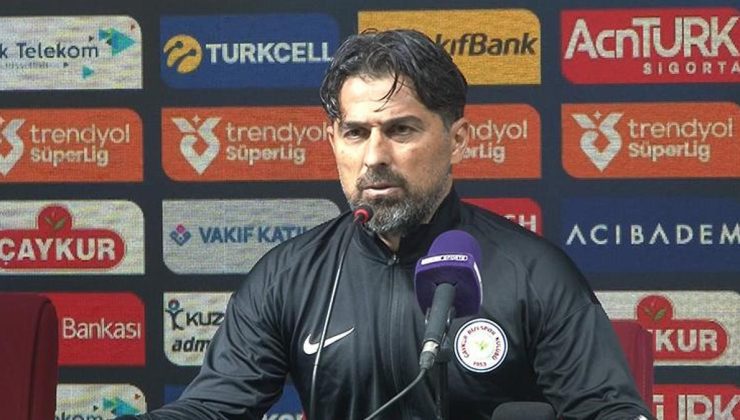 Çaykur Rizespor'da İlhan Palut: 'Tekrar ayağa kalkmalıyız!'