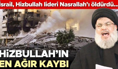 85 sığınak delen bomba! İsrail, Hizbullah lideri Nasrallah’ı öldürdü