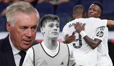 Atletico Madrid maçı öncesi Real Madrid’de Ancelotti’den Arda Güler planı! Mbappe’nin yokluğunda…