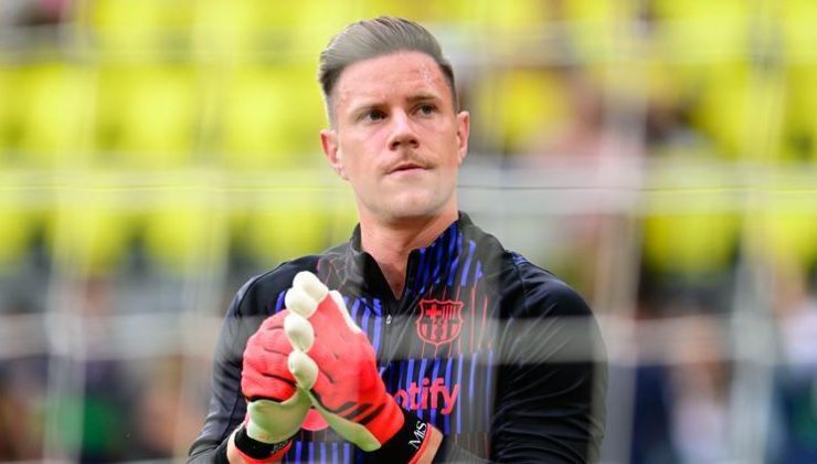 Barcelona’da Ter Stegen, sezonu kapattı