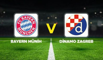 Bayern Münih-Dinamo Zagreb maçı ne zaman, saat kaçta, hangi kanalda? Bayern Münih Dinamo Zagreb maçı şifresiz mi?