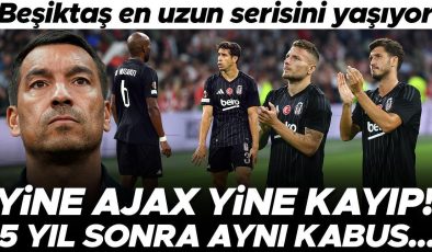 Beşiktaş, Avrupa’da 5 yıl sonra aynı kabusu yaşadı! Son 4 maçta 15 gol…