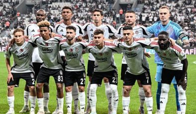 Beşiktaş, UEFA Avrupa Ligi kadrosunu açıkladı