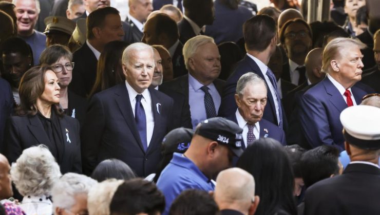 Biden, Harris ve Trump 11 Eylül anma törenine katıldı