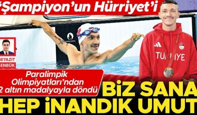 Biz sana hep inandık Umut: Paralimpik Olimpiyatları’ndan 2 altın madalyayla döndü