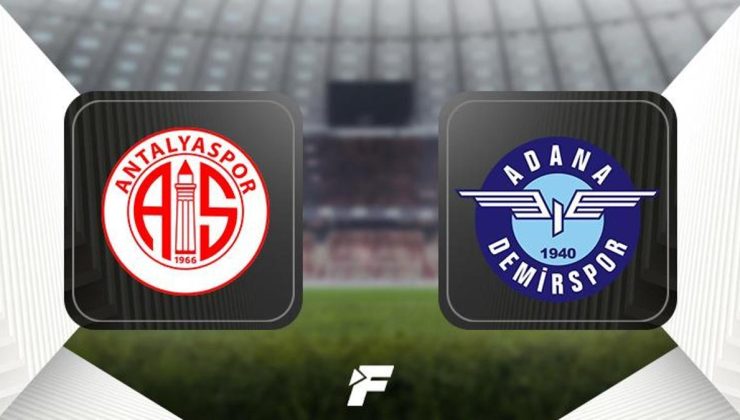 CANLI | Antalyaspor – Adana Demirspor maçı