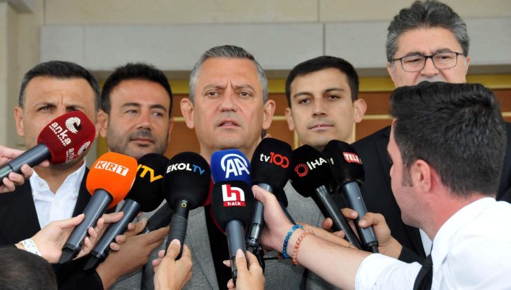 CHP Genel Başkanı Özgür Özel: Üçümüz bir araya geleceğiz ortada kriz yok