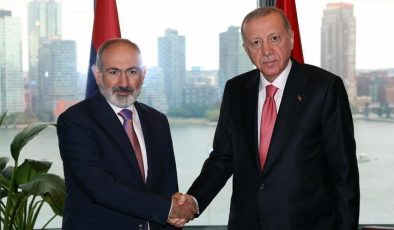 Cumhurbaşkanı Erdoğan, Ermenistan Başbakanı Paşinyan’ı kabul etti