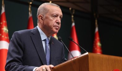 Cumhurbaşkanı Erdoğan’dan şehit ailesine başsağlığı mesajı