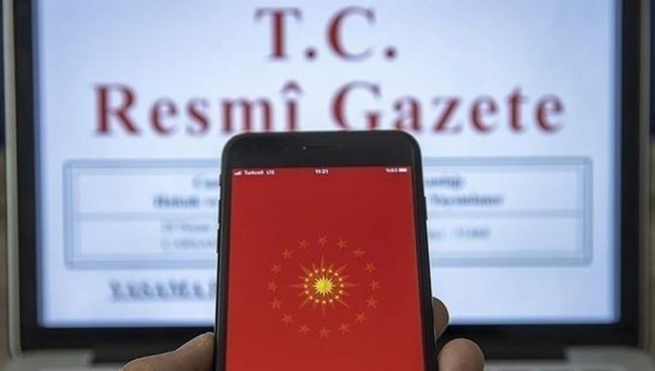 Cumhurbaşkanlığı tarafından yapılan atama kararları Resmi Gazete’de