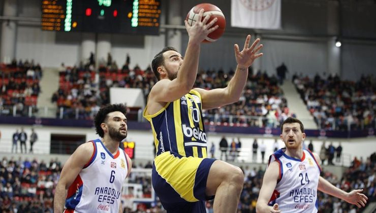 Fenerbahçe Beko ile Anadolu Efes, Cumhurbaşkanlığı Kupası için karşı karşıya