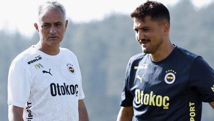 Fenerbahçe'de Cengiz Ünder'in inadı, Mourinho'nun fikrini değiştirdi! Gözüne girmeyi başardı