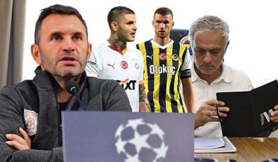 Fenerbahçe – Galatasaray derbisi öncesi Mourinho ve Okan Buruk’tan ‘forvet’ kararı! Dzeko ve Icardi…