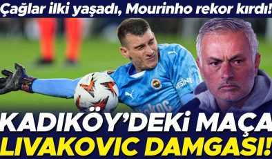 Fenerbahçe-Union Saint-Gilloise maçına Dominik Livakovic damgası! Mourinho, Kadıköy’de rekor kırdı!