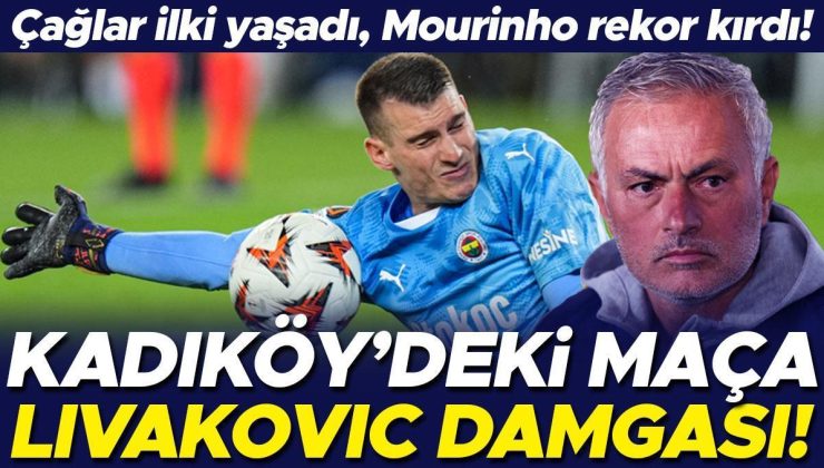 Fenerbahçe-Union Saint-Gilloise maçına Dominik Livakovic damgası! Mourinho, Kadıköy’de rekor kırdı!