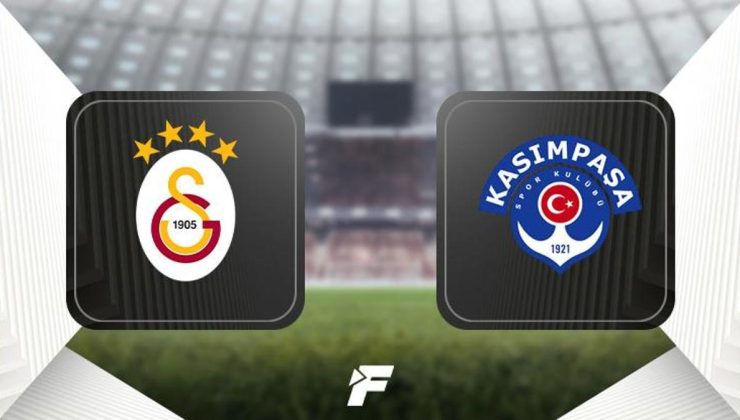 Galatasaray-Kasımpaşa maçı öncesi son dakika