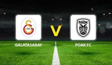 GALATASARAY PAOK CANLI YAYIN EKRANI 🔴 || GS – Galatasaray PAOK maçı