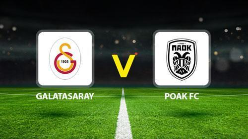 GALATASARAY PAOK CANLI YAYIN EKRANI 🔴 || GS – Galatasaray PAOK maçı