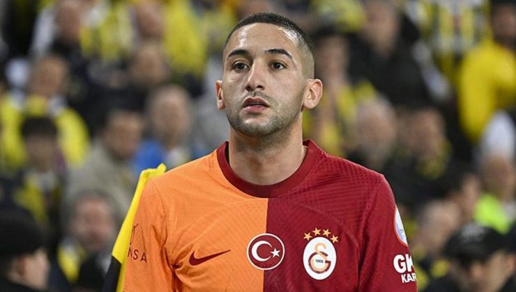 Galatasaray'da derbi öncesi Hakim Ziyech gelişmesi!