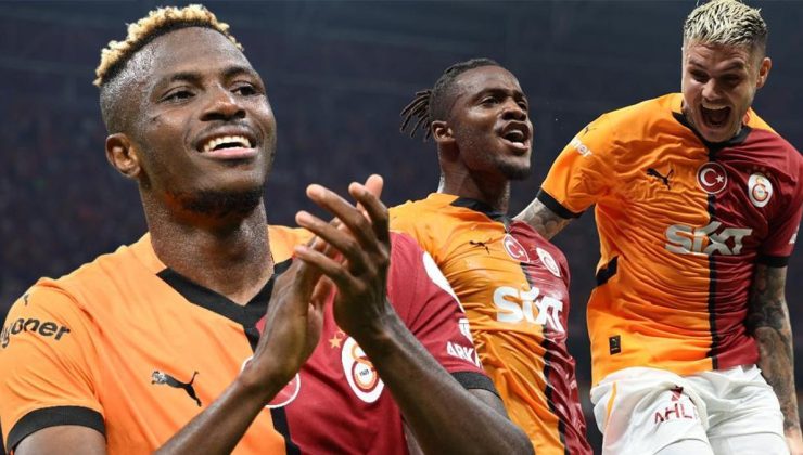 Galatasaray'da Victor Osimhen'den Icardi ve Batshuayi'ye büyük övgü: Bu oyunun efsanesi!