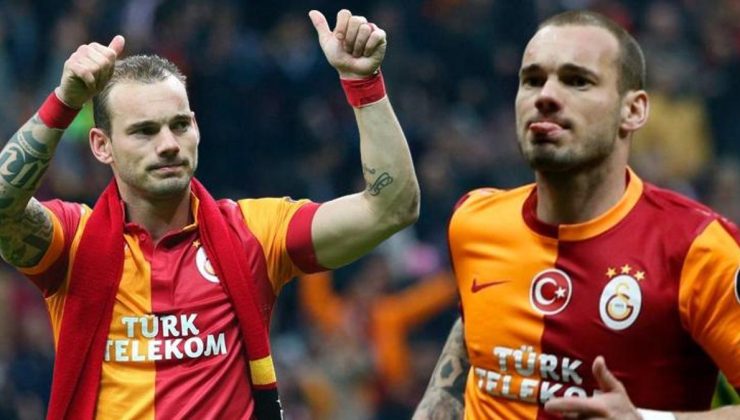 Galatasaray'dan Fenerbahçe'ye Sneijder göndermesi!