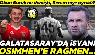 Galatasaray’da Osimhen’e rağmen ‘transfer’ isyanı! ‘Kerem Aktürkoğlu niye gitti, Okan Buruk ne demişti?’ ve kanat rotasyonu…