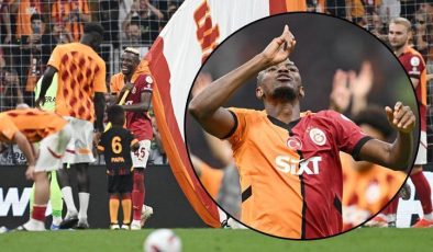 Galatasaray’da Victor Osimhen’den üçlü! Taraftarların yanına çıktı