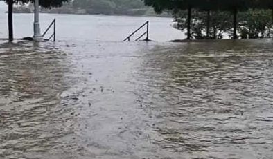 Giresun’da sağanak! cadde ve sokaklar suyla doldu