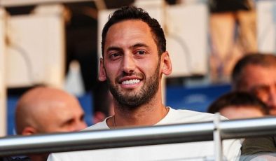 Hakan Çalhanoğlu, Eyüpspor – Trabzonspor maçını izledi