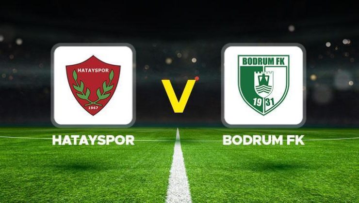 Hatayspor-Bodrum FK maçı ne zaman, saat kaçta, hangi kanalda? Süper Lig 6. hafta karşılaşması canlı yayın bilgisi!