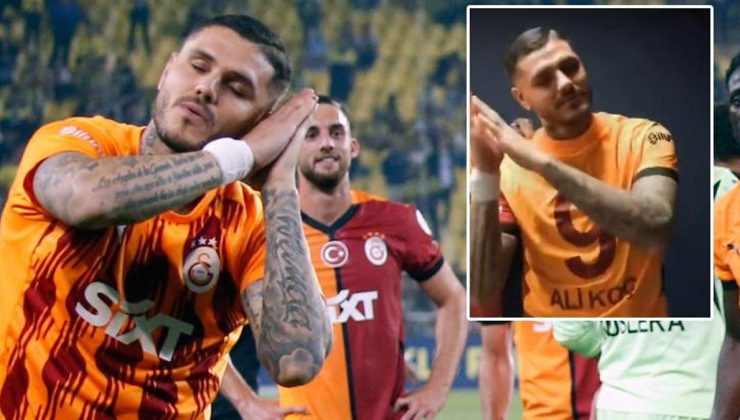 Icardi Ali Koç forması giydi! Fenerbahçe derbisi sonrası görüntüler ortaya çıktı