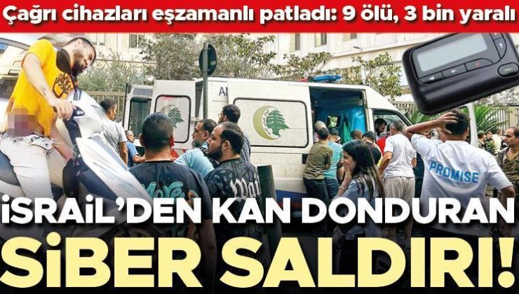 İsrail çağrı cihazlarını patlattı: Hizbullah’a siber saldırı