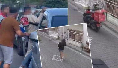 İzmir’de iğrenç olay… 2 kişiyi taciz eden motokurye yakalandı! Meslektaşlarının saldırısına uğradı