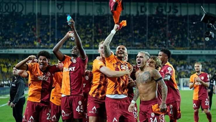 Kadıköy'de Galatasaray coşkusu!