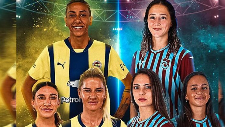 Kadınlar Süper Ligi'nde Fenerbahçe ve Trabzonspor karşılaşacak