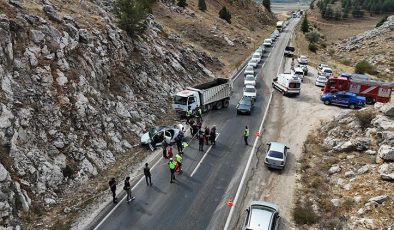 Kahramanmaraş’ta feci kaza: 2 can kaybı