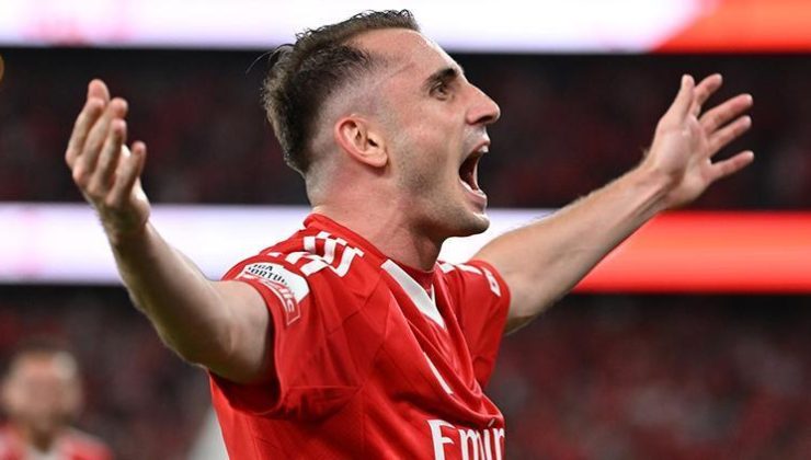 Kerem Aktürkoğlu golünü attı, Benfica gol şov yaptı