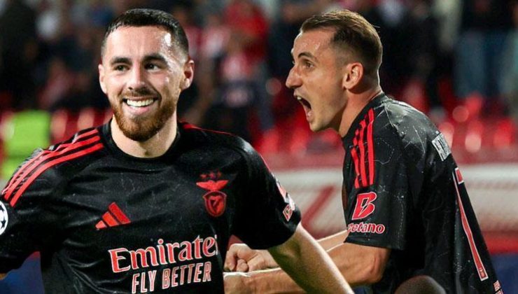 Kerem Aktürkoğlu ve Orkun Kökçü attı, Benfica kazandı! Şampiyonlar Ligi’nde tarihe geçtiler