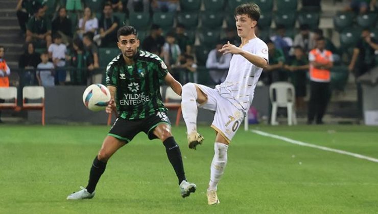 Kocaelispor-Manisa FK maç sonucu: 1-2